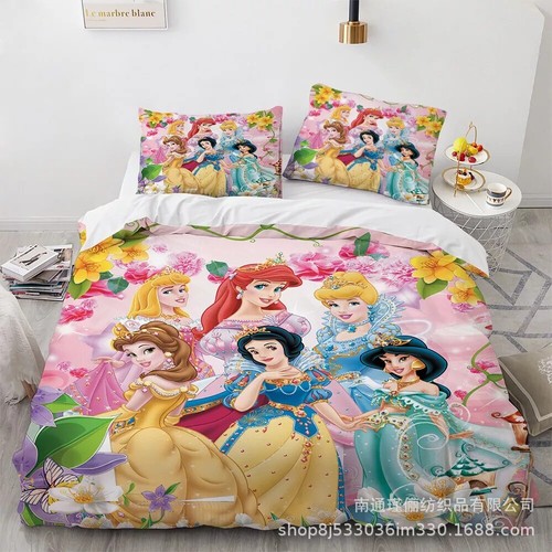 Girls bedding set decor name - set,