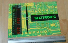 TaxiTronic Taxi Meter Advertising Brochure