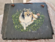 Roof Slate Painting of A Rough