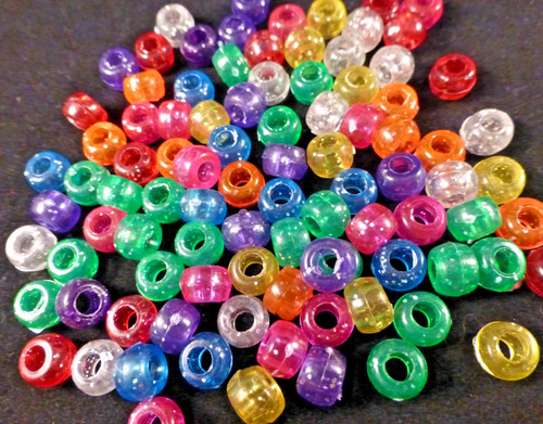 Glitter pony acrylic - glitter,