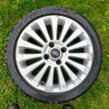 Fiesta Titanium 15 Spoke Alloy Wheel 16" + Victra directional tyre 5.4mm tread