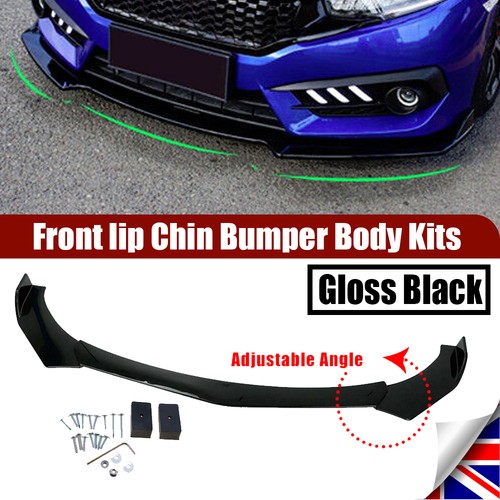Front bumper spoiler lip body - lip,