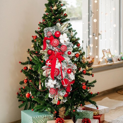 Christmas stairway swag - stairway,