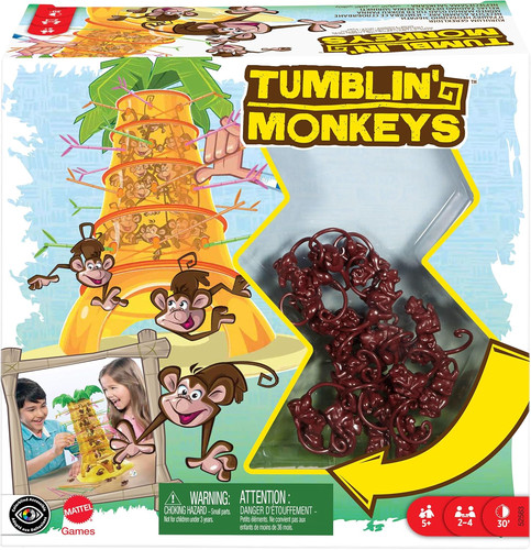 Mattel games tumblin - tumblin, monkeys