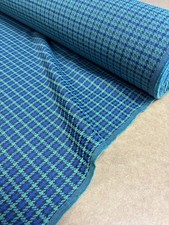 3 Metres Blue & Green Check