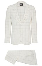 Men's White Premium Linen