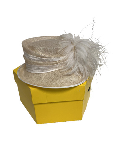 John lewis occasion hat cream - lewis,