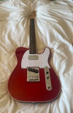 squire affinity telecaster red excellent condition 