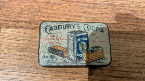 Small cadbury cocoa tin - cadbury's,