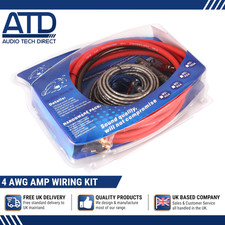 Amp Wiring Kit 4 Gauge 60A