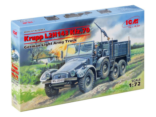 Icm krupp l2h143 kfz 70 - 1/72, kfz.70