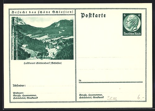 Postcard görbersdorf - postcard, of