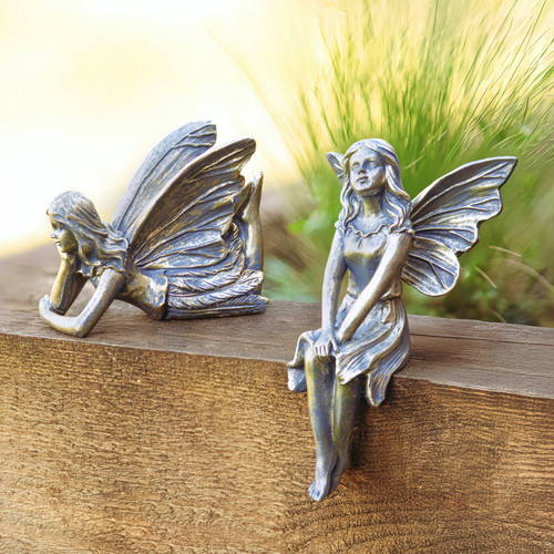 Garden fairy ornament - fairy, statues