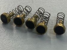 TILLEY VALVE GUIDE SPRING pack 5 LAMP CONTROL COCK / PUMP  611 TILLY vintage nos