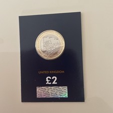 £2-2025-STEPHENSONS ROCKET-Two Pounds-BRILLIANT UNCIRCULATED-King Charles 111