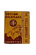 Vintage Deccan Goldflake Empty