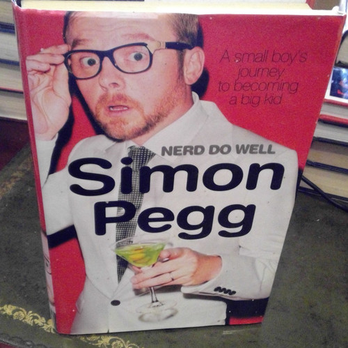 Simon pegg signed nerd well - signed, do