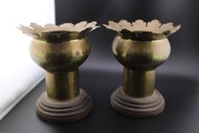 Pair of Antique Brass