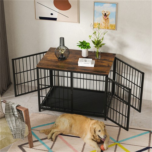 Large wooden dog - crate, pet