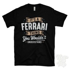 IT'S A FERRARI THING YOU