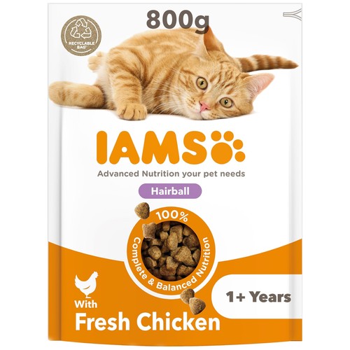 Hairball complete dry cat - hairball,