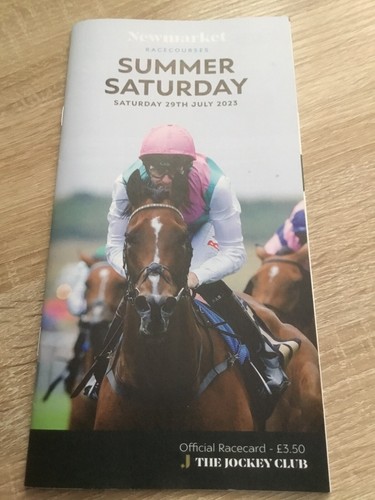 Newmarket race card - ,