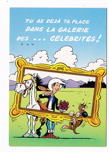 Lucky luke postcard 5 - postcard,