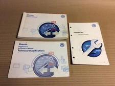 Volkswagen Sharan 99 Genuine Owners Manual Handbook  #202B