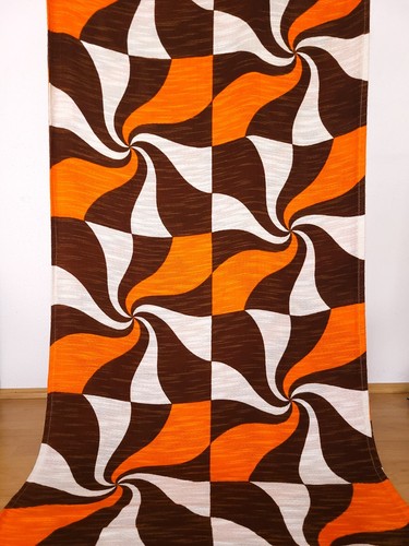 Vintage fabric curtains - 2,