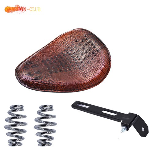 Motorcycle soft leather seat - soft,