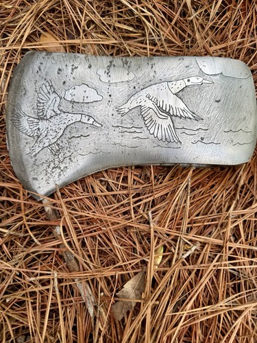 Single bit axe with duck - bit,