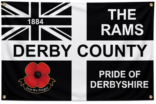 Derby county dcfc flag 3ft - derby, by