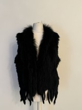 Rabbit Fur Gilet Body warmer