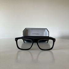  VICTOR ROLF Glasses VR 04  BLACK DESIGNER FRAMES NEW 54-18-140