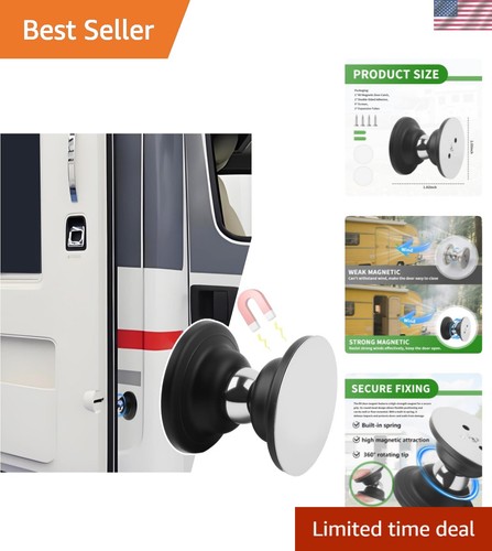 Magnetic door holder for - door,