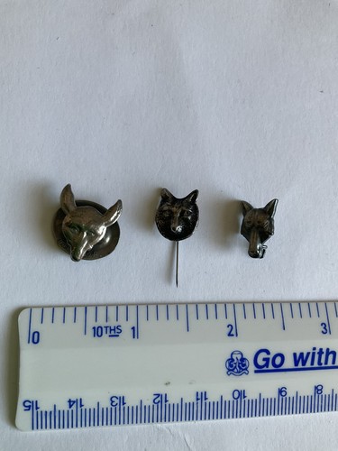 Vintage metal wolf cub - vintage,
