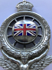 Vintage 1930's Royal Automobile Club FULL MEMBER CAR BADGE RAC -RAD CAP MASCOT