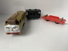 Trackmaster Thomas The Tank Engine Battery Train Diesel 10 & Trucks For Tomy