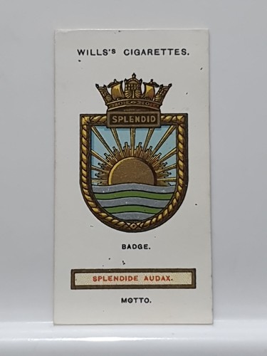 Wills cigarette card ships - wills,