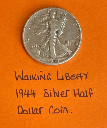 Walking liberty 1944 silver - walking,