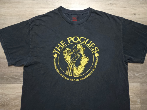 The pogues vtg shirt 00s - pogues,