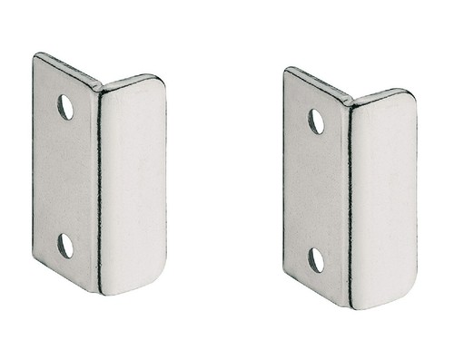 Pair angled strike - pair, plates
