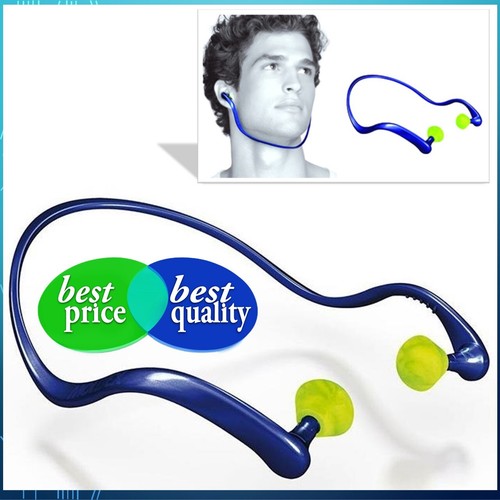 Banded ear plugs pushing - plugs,