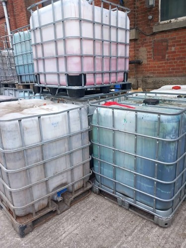 Ibc tanks with - tanks, waste