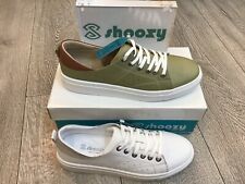 SHOOZY ELLA LADIES CASUAL TRAINERS SHOES PUMPS LEATHER NEW WOMENS