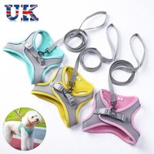 Chihuahua Pug Bulldog Collar Dog Leash Chest Strap Pet Harness Reflective