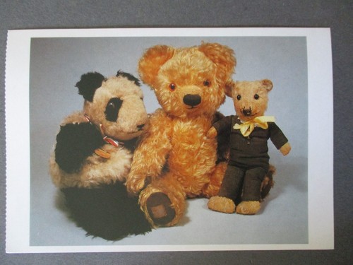 Postcard teddy bears pilky - teddy,