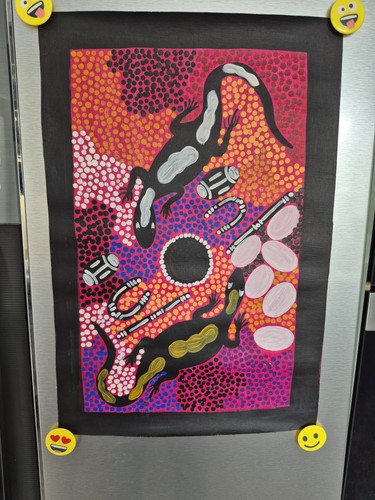 Aboriginal artwork terena - artwork, by