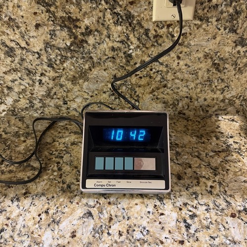 Compu chron 5810 digital clock - chron,