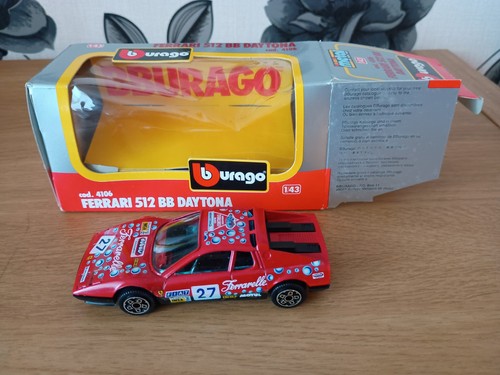 Burago ferrari 512 daytona - burago,